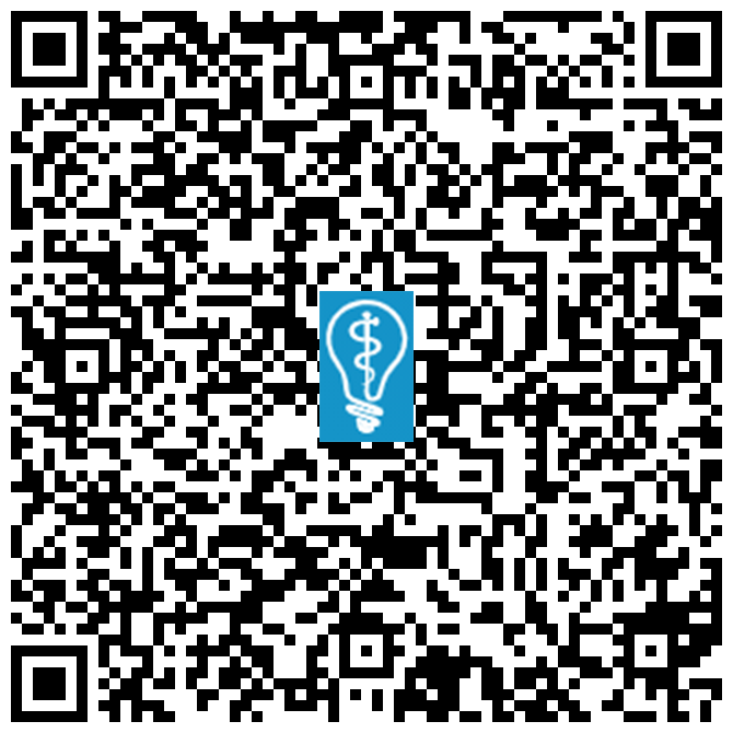 QR code image for Partial Denture for One Missing Tooth in Roy, UT